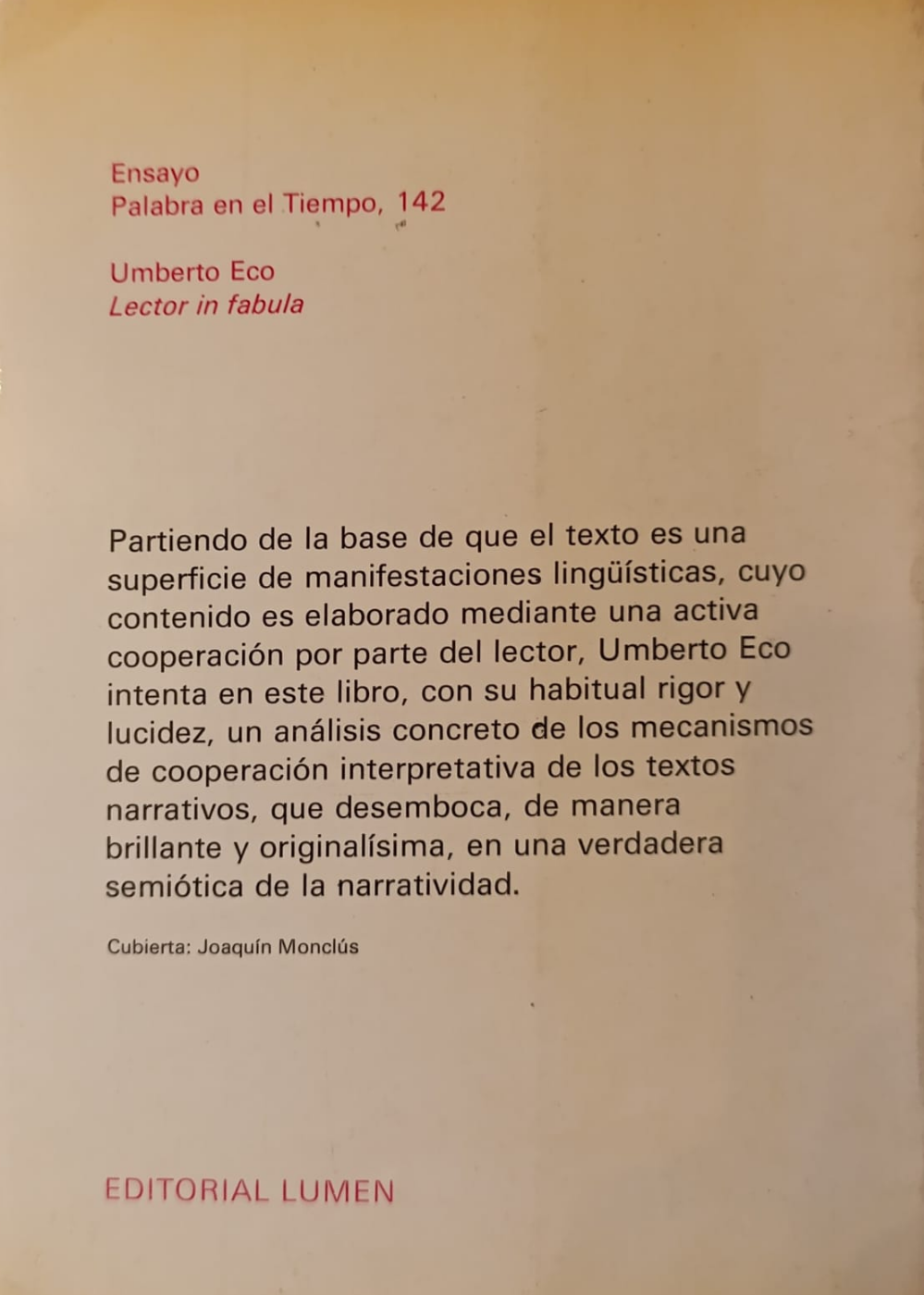 LECTOR IN FABULA