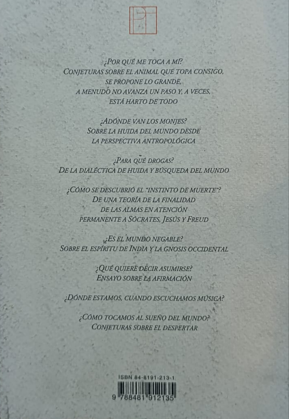 EXTRAÑAMIENTO DEL MUNDO