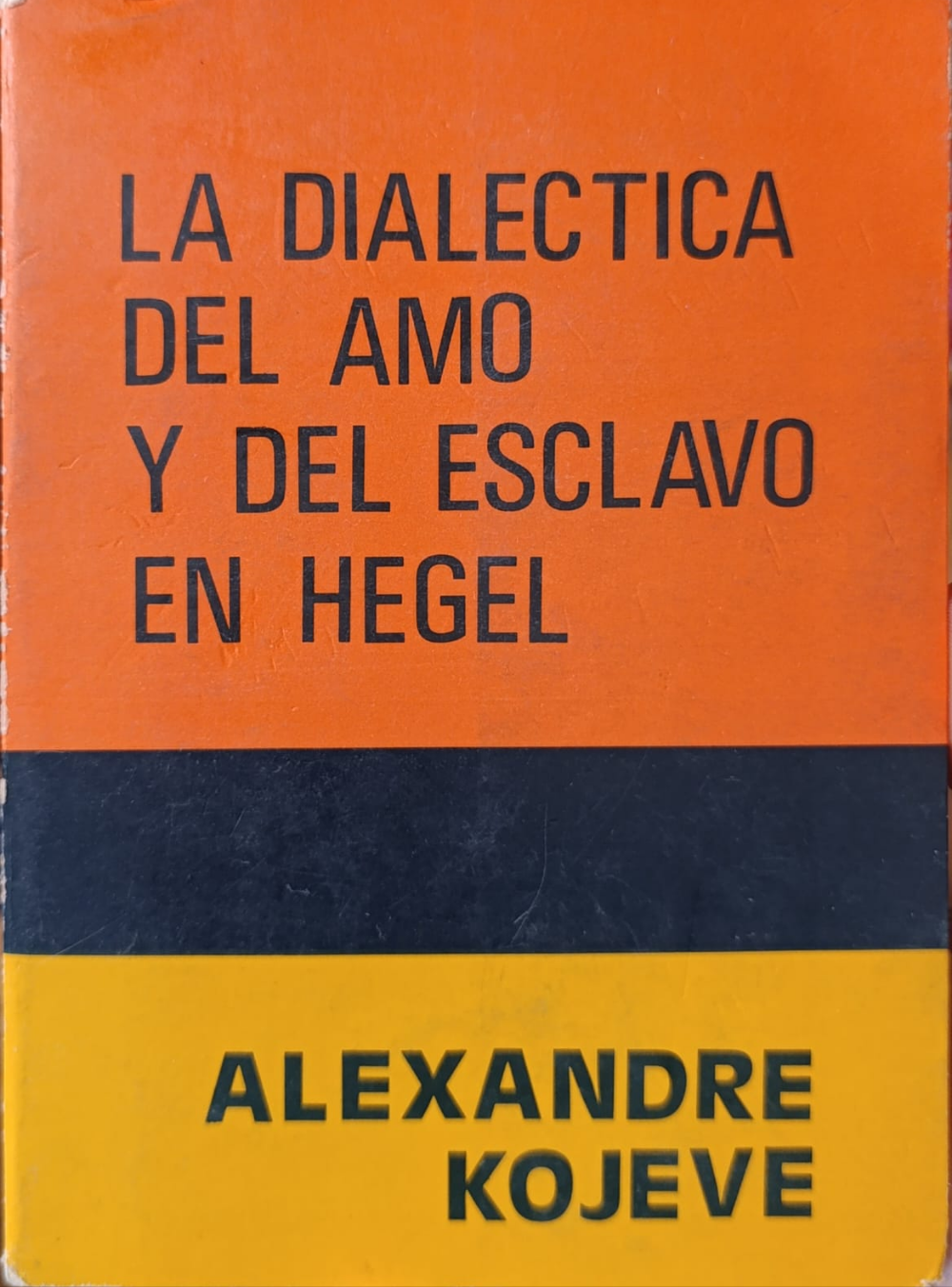 LA DIALÉCTICA DEL AMO Y DEL ESCLAVO EN HEGEL
