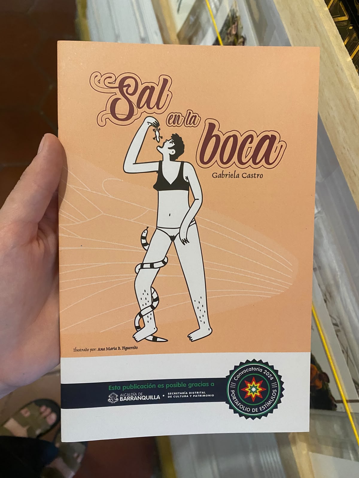 Sal en la boca
