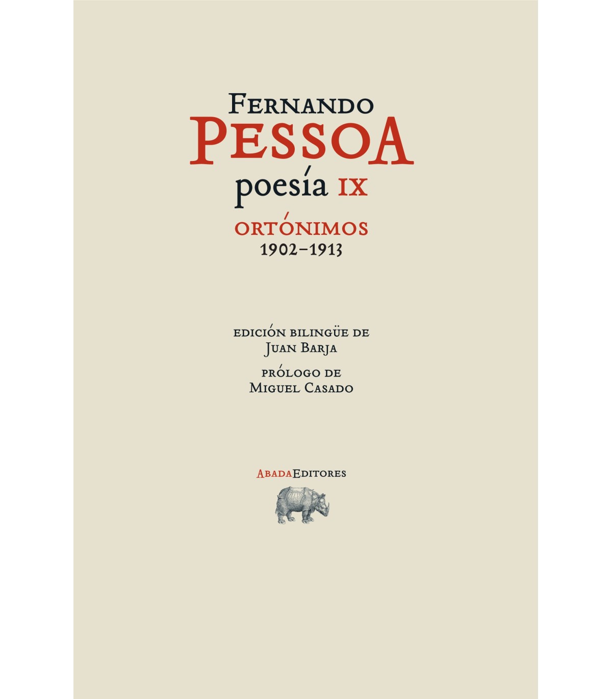 POESÍA IX ortónimos 1902-1913