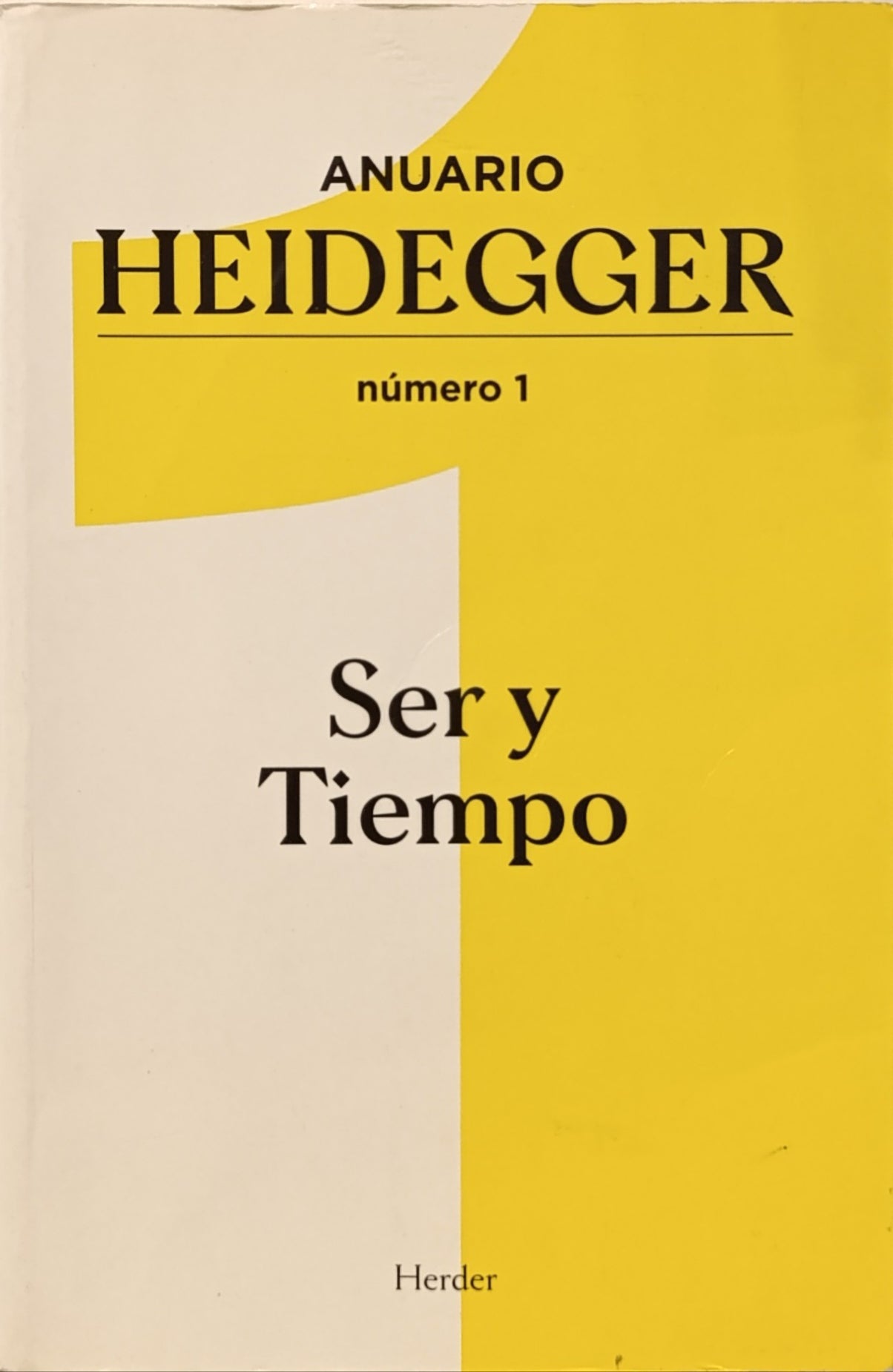ANUARIO #1 HEIDEGGER