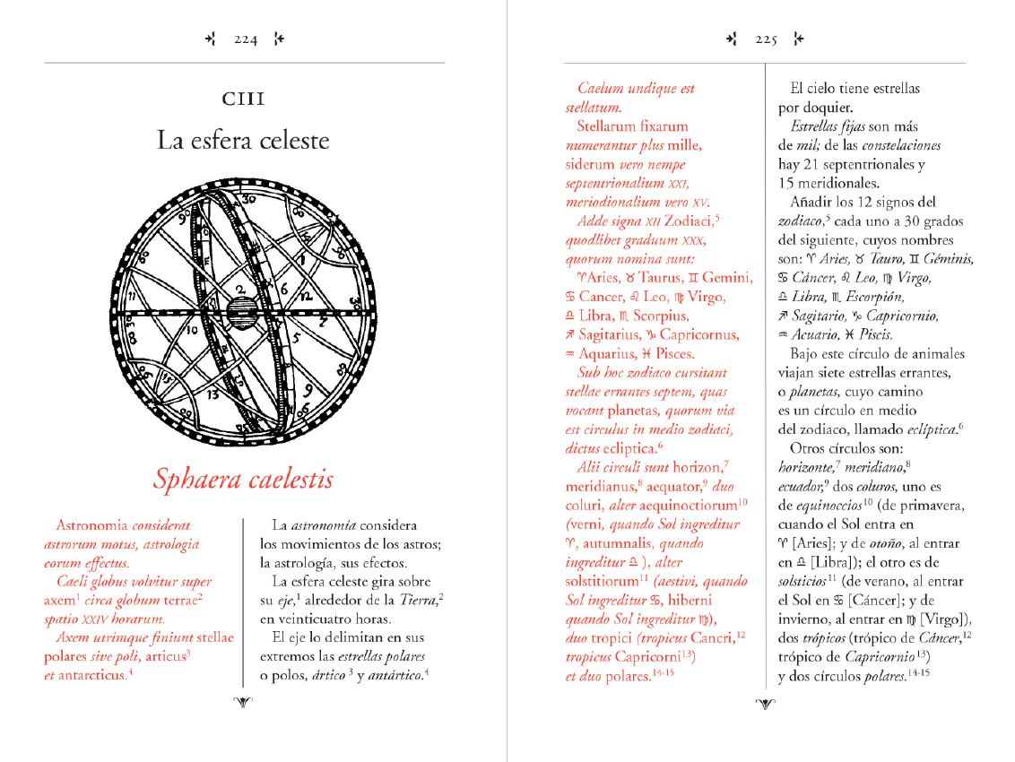 ORBIS SENSUALIUM PICTUS imágenes y nombres de todas las cosas fundamentales en el mundo y de las actividades de la vida