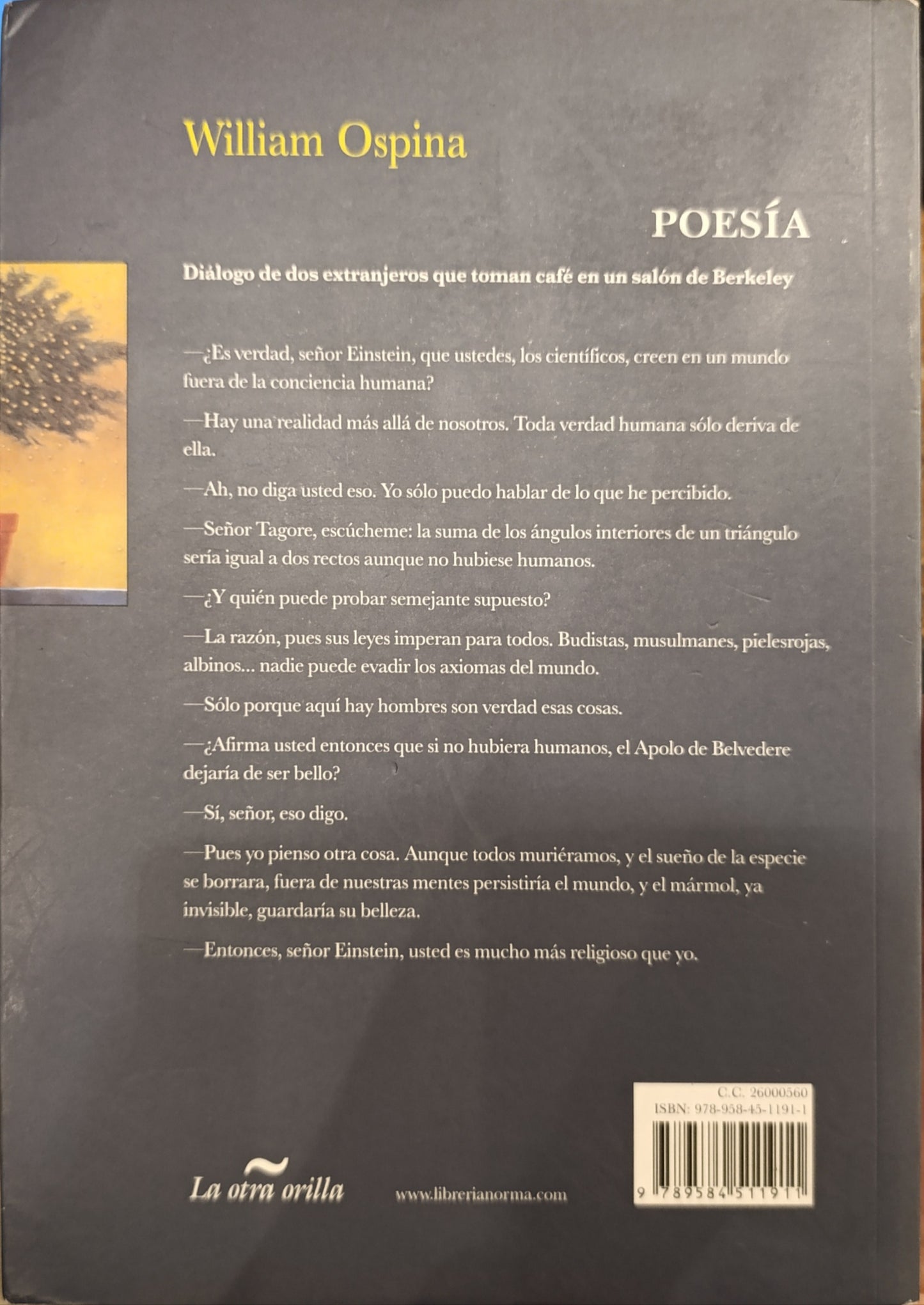 POESIA/ WILLIAM OSPINA