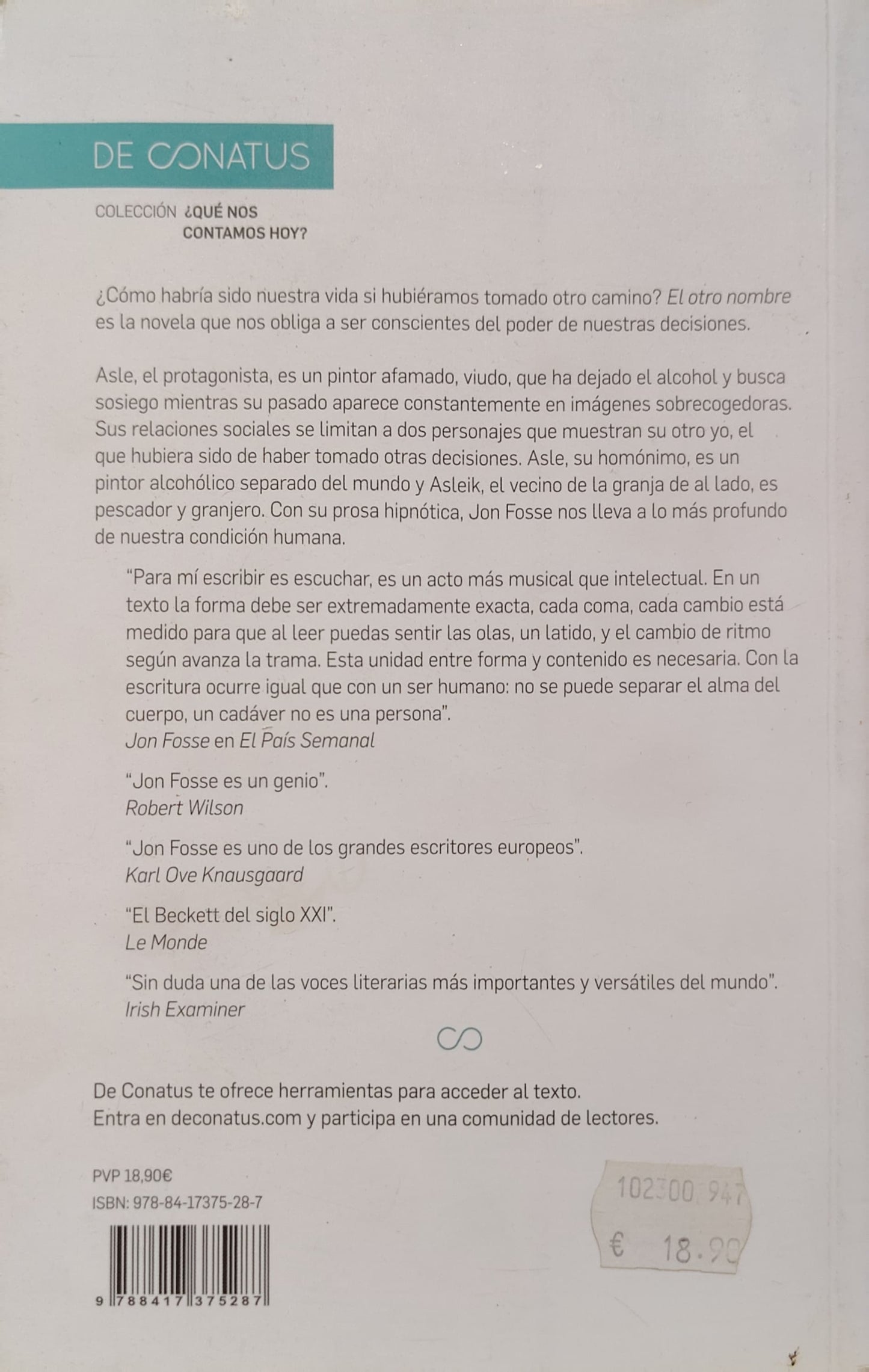 EL OTRO NOMBRE septología I