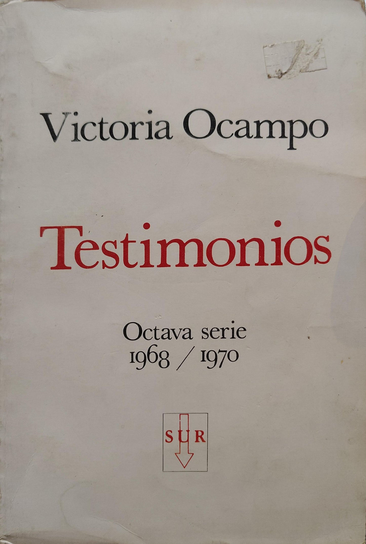 TESTIMONIOS octava serie 1968/1970