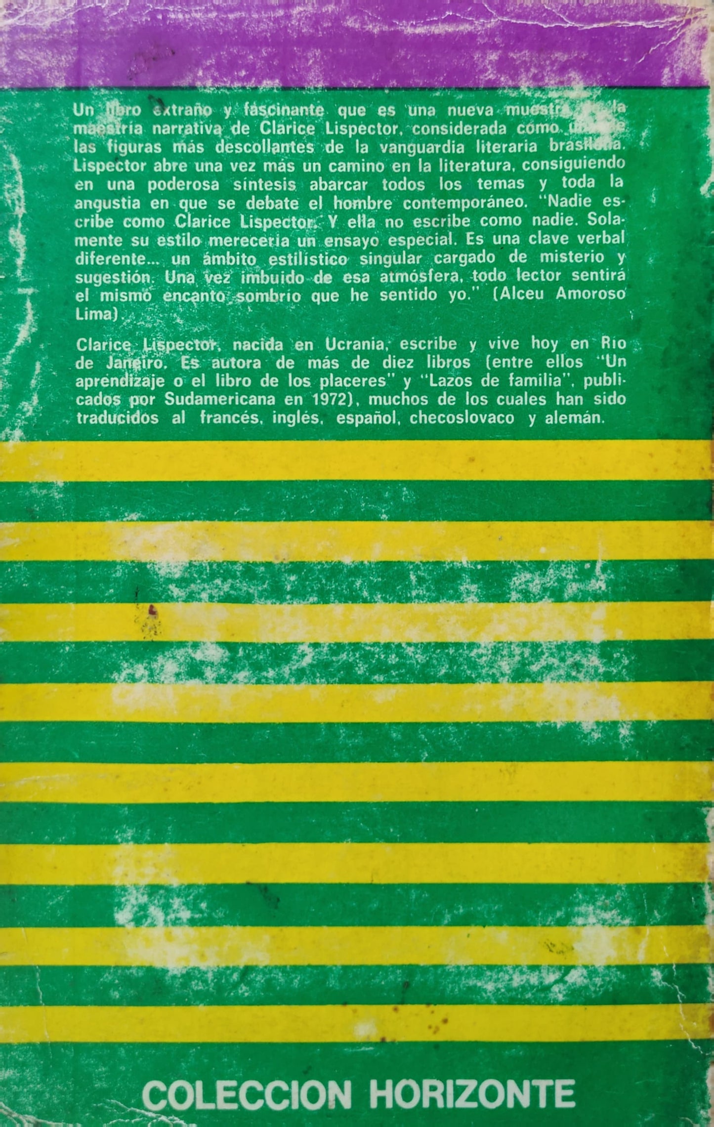 LA MANZANA EN LA OSCURIDAD