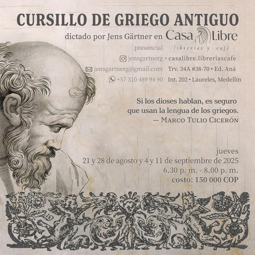 CURSILLO DE GRIEGO ANTIGUO