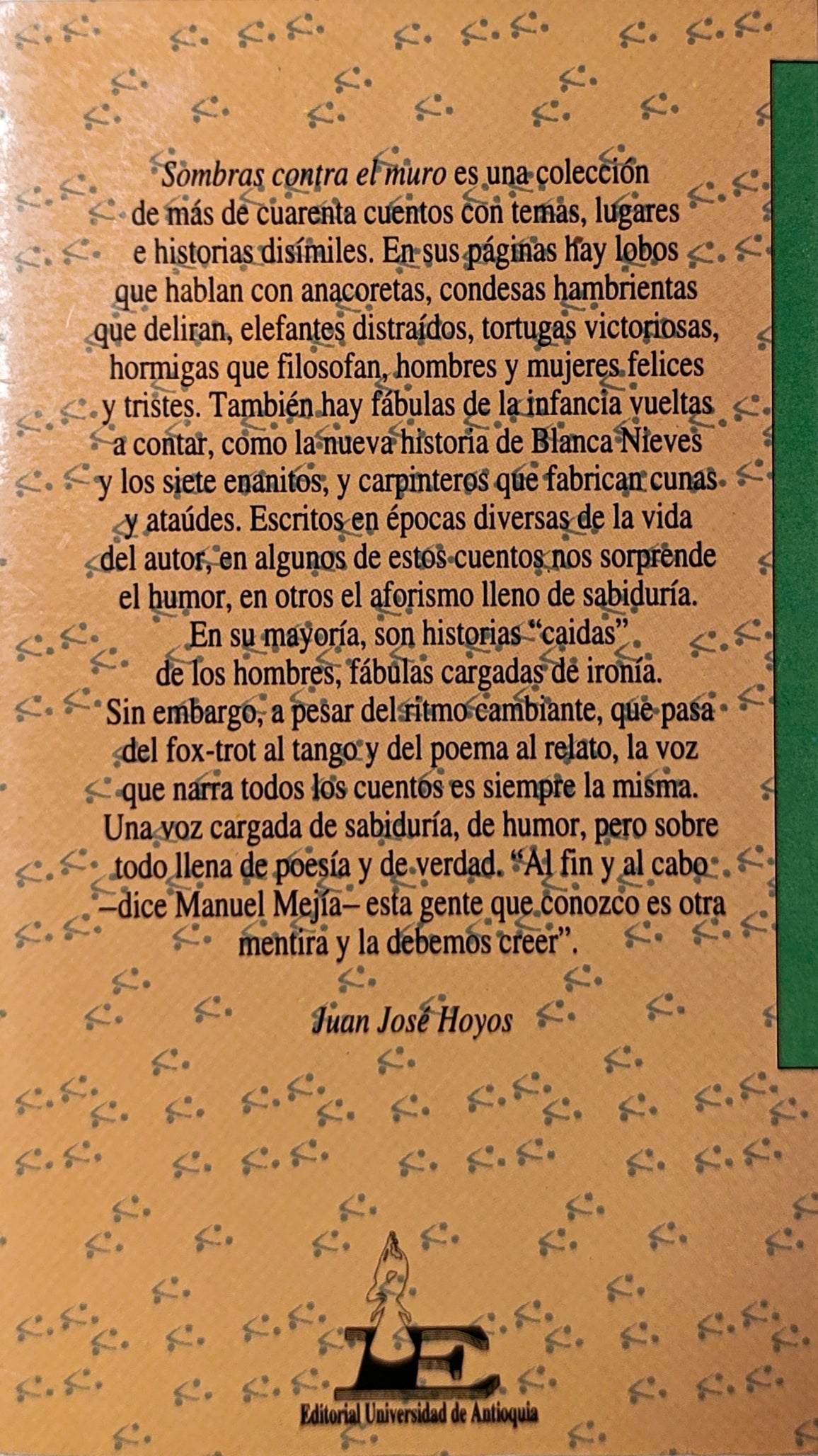 SOBRAS CONTRA EL MURO