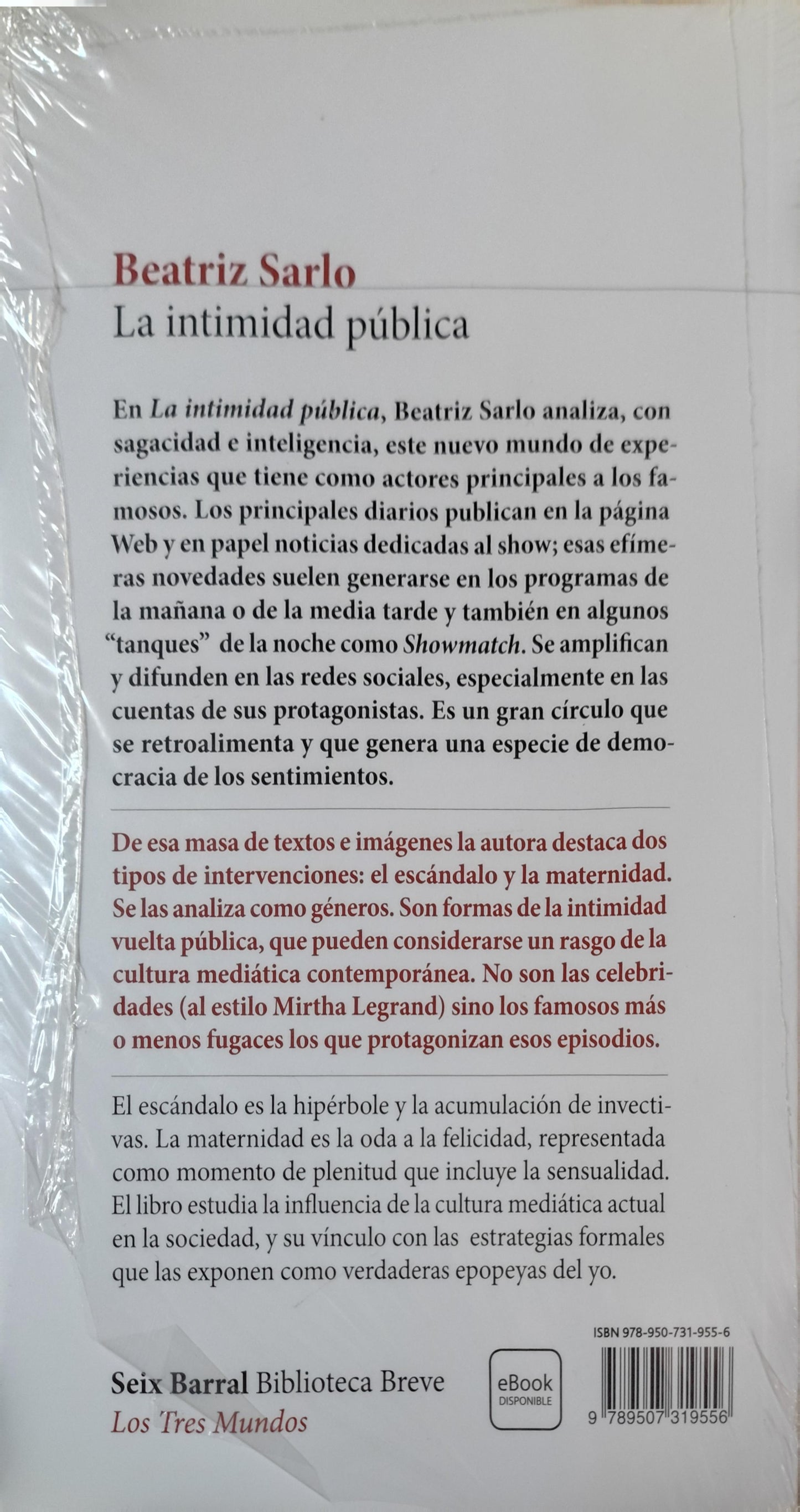 LA INTIMIDAD PÚBLICA