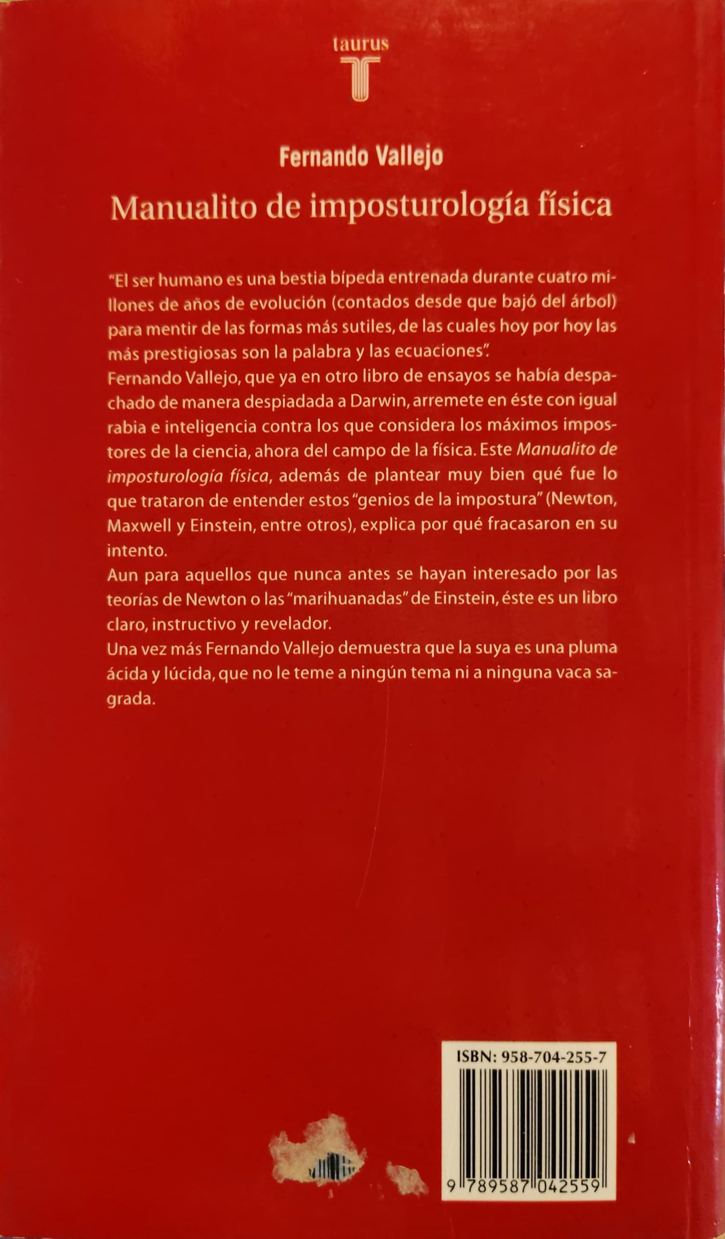MANUALITO DE IMPOSTUROLOGÍA FÍSICA