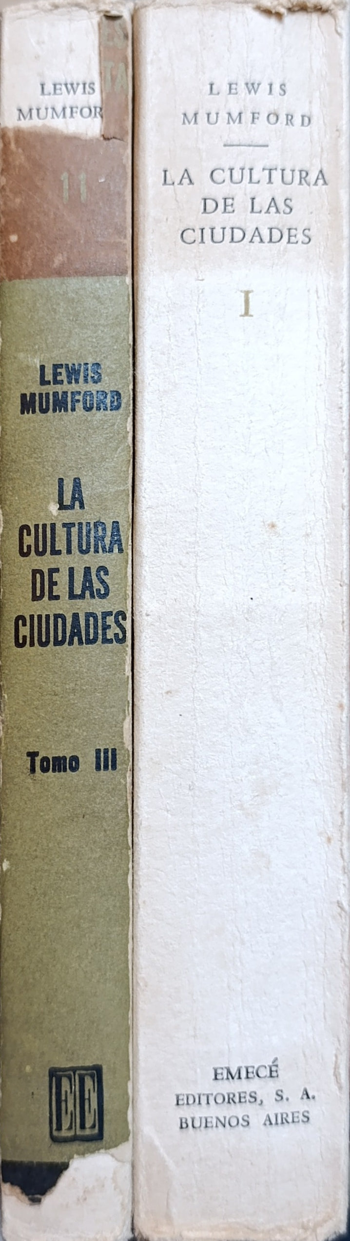 LA CULTURA DE LAS CIUDADES I Y III/ LEWIS MUNFORD