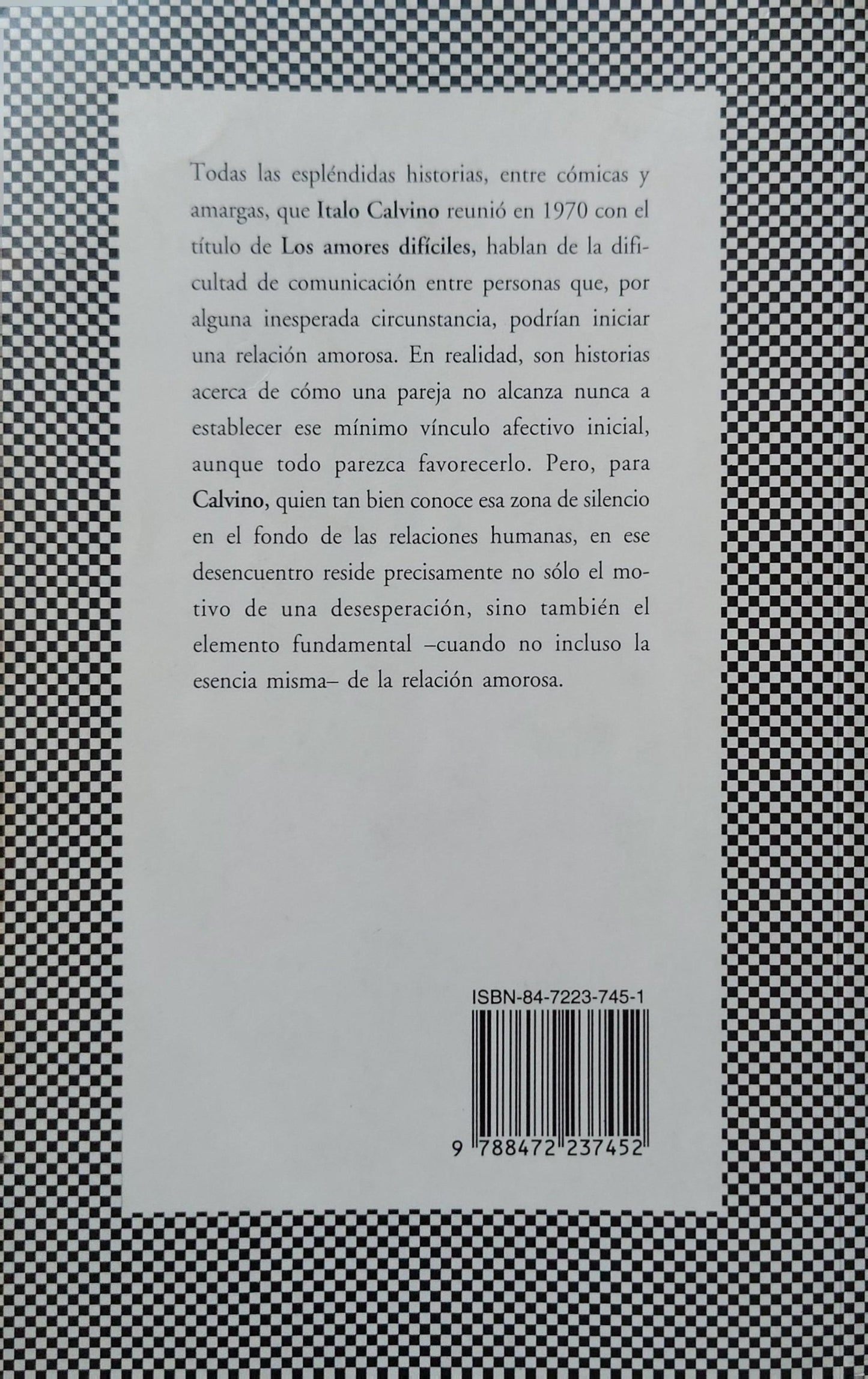 LOS AMORES DIFICILES