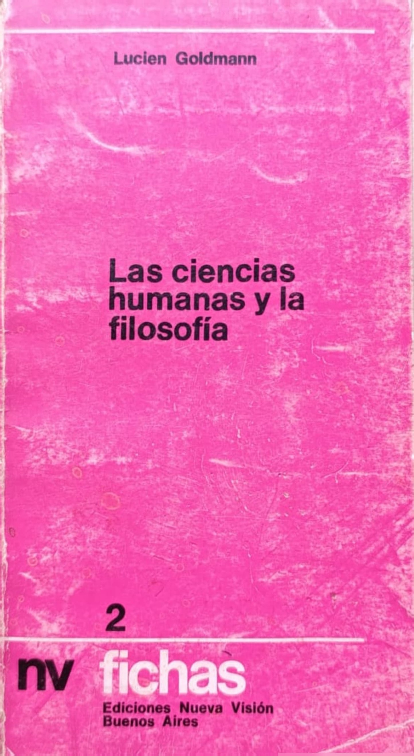 LAS CIENCIAS HUMANAS Y LA FILOSOFÍA