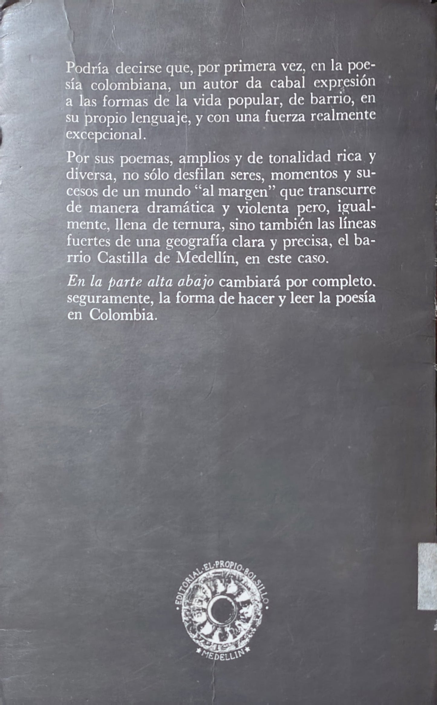 EN LA PARTE ALTA ABAJO
