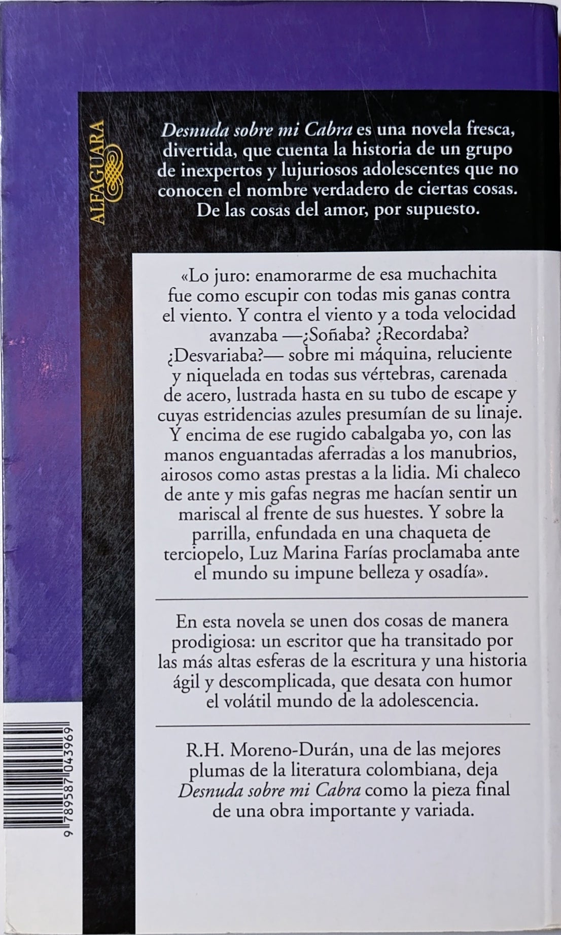 DESNUDA SOBRE MI CABRA