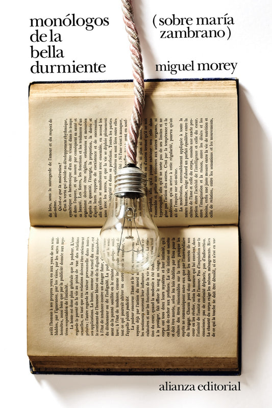 MONÓLOGOS DE LA BELLA DURMIENTE sobre María Zambrano
