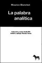 LA PALABRA ANALÍTICA