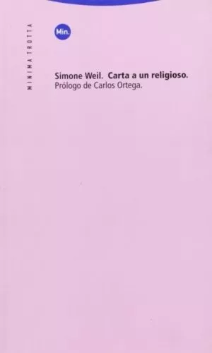 CARTA A UN RELIGIOSO