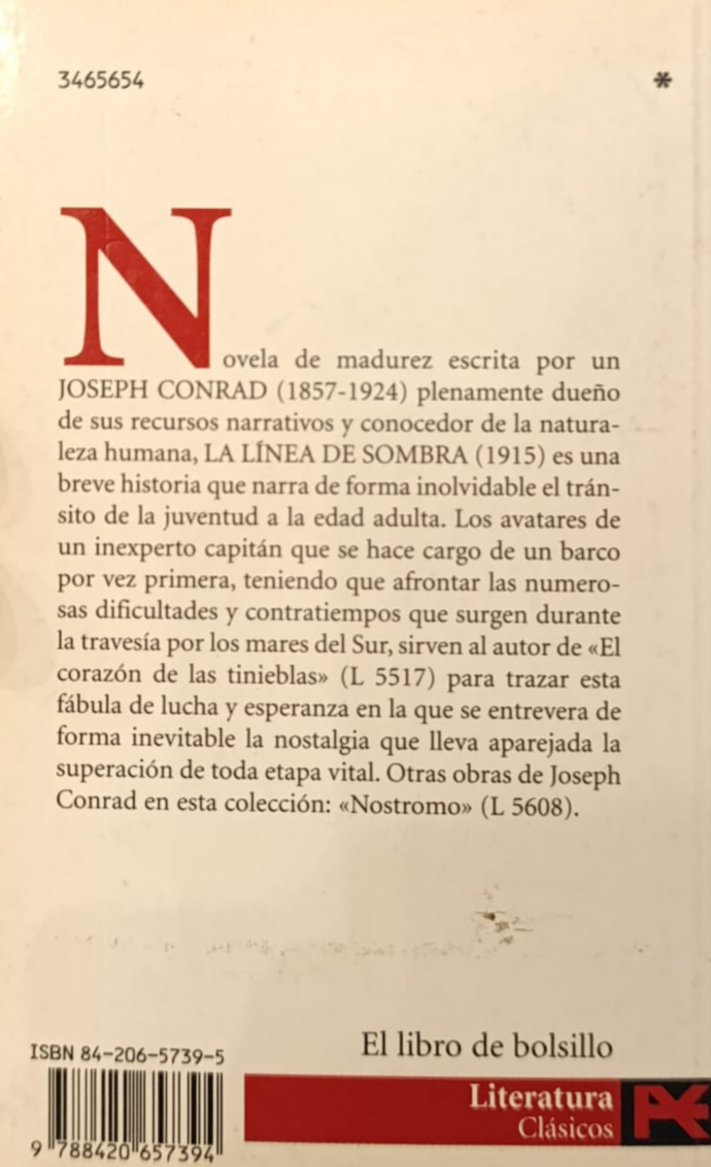 LA LÍNEA DE SOMBRA