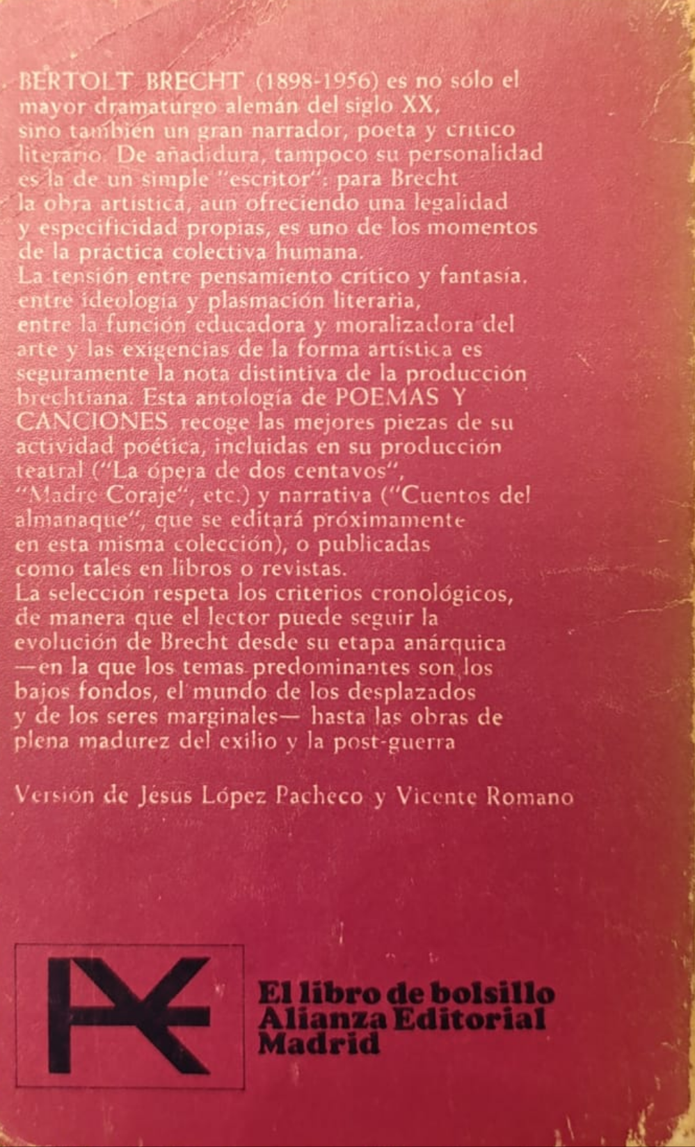 POEMAS Y CANCIONES