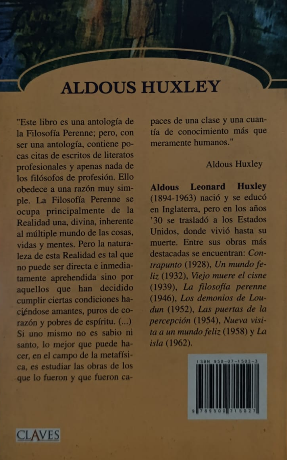 LA FILOSOFÍA PERENNE