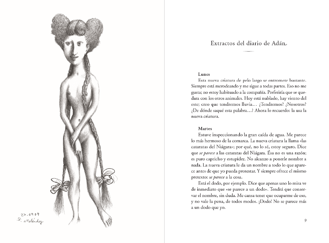 LOS DIARIOS DE ADÁN Y EVA