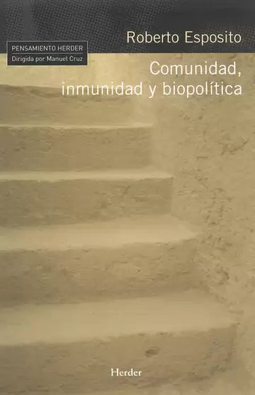 COMUNIDAD, INMUNIDAD Y BIOPOLITICA