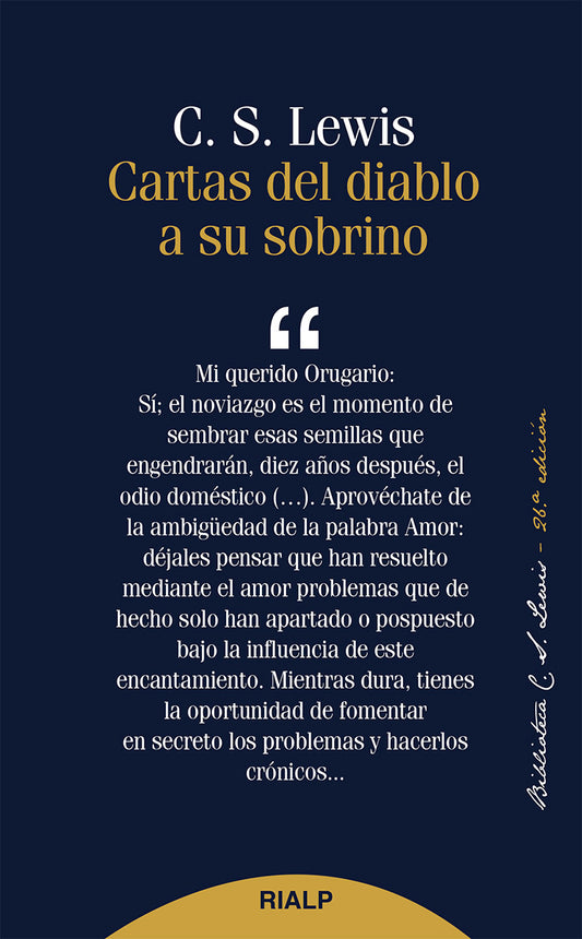 CARTAS DEL DIABLO A SU SOBRINO