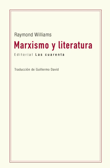 MARXISMO Y LITERATURA