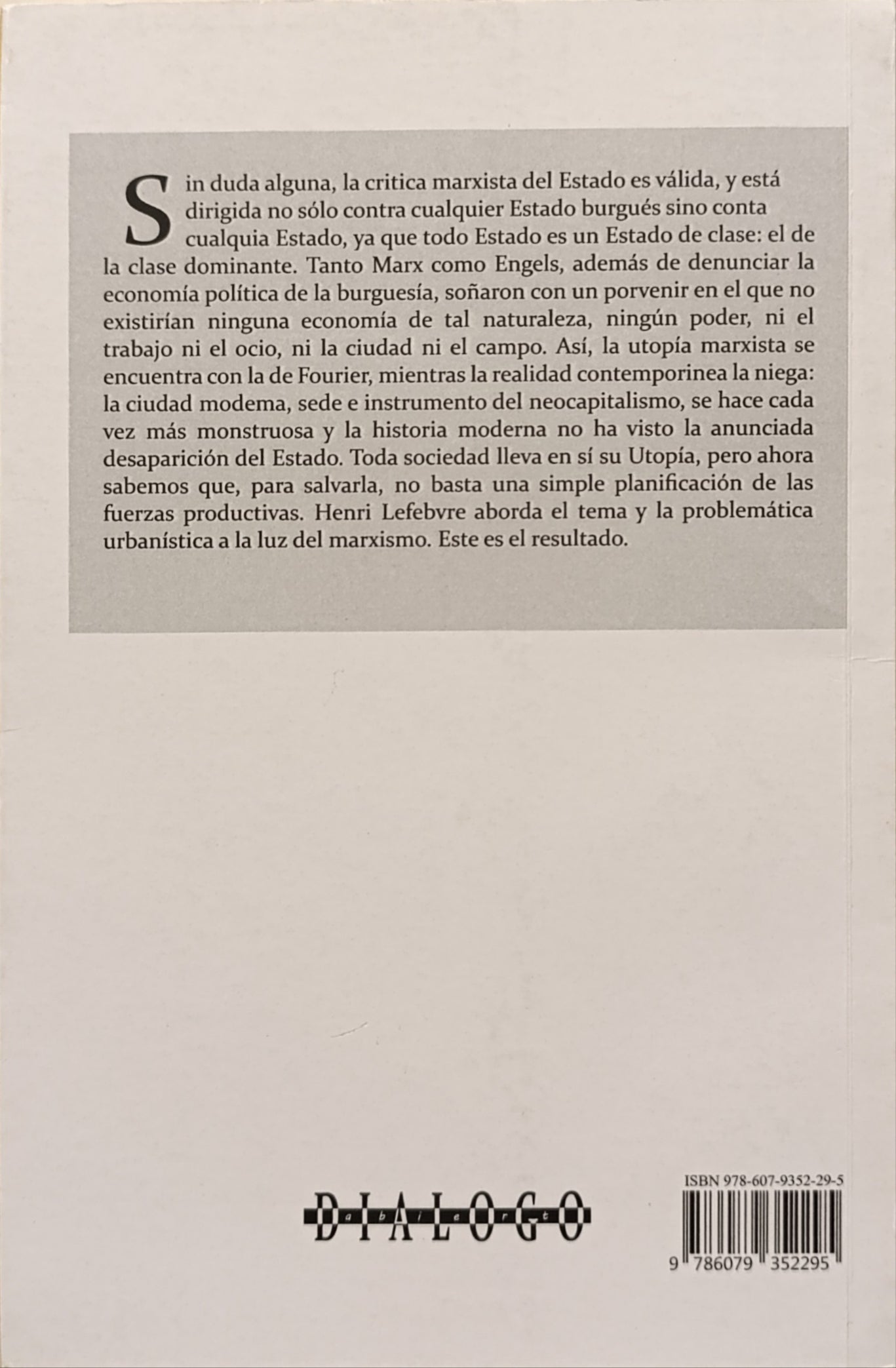 EL PENSAMIENTO MARXISTA Y LA CIUDAD - HENRI LEFEBVRE
