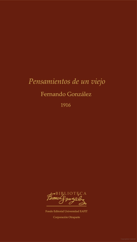 PENSAMIENTOS DE UN VIEJO