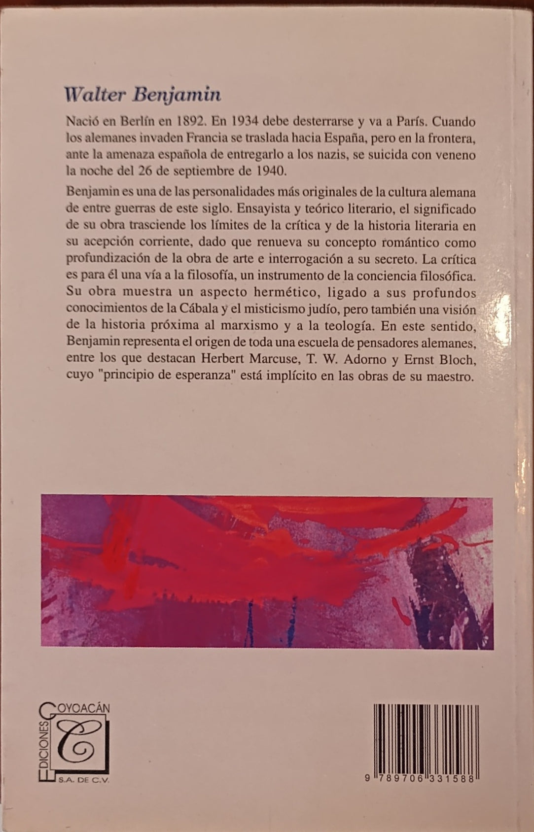 ENSAYOS ESCOGIDOS-BENJAMIN