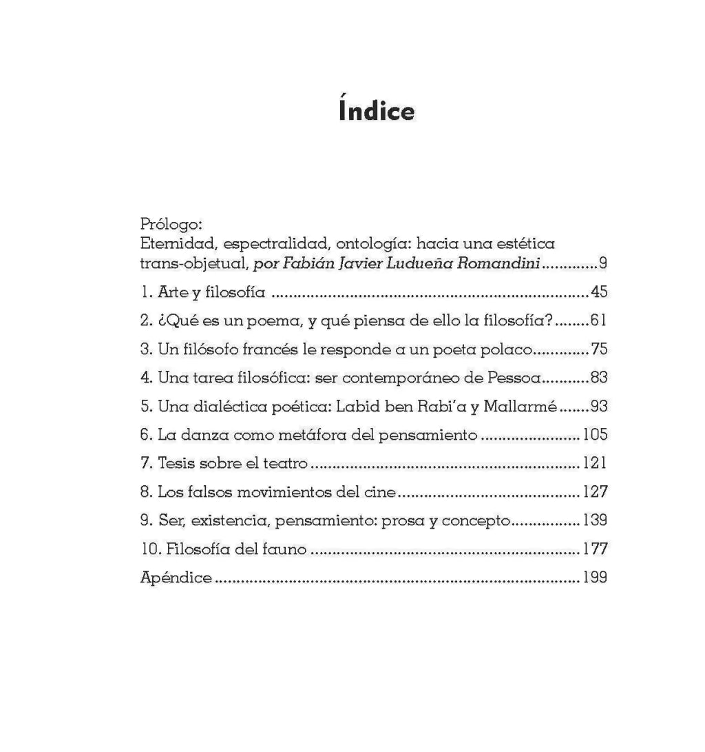 PEQUEÑO MANUAL DE INESTÉTICA