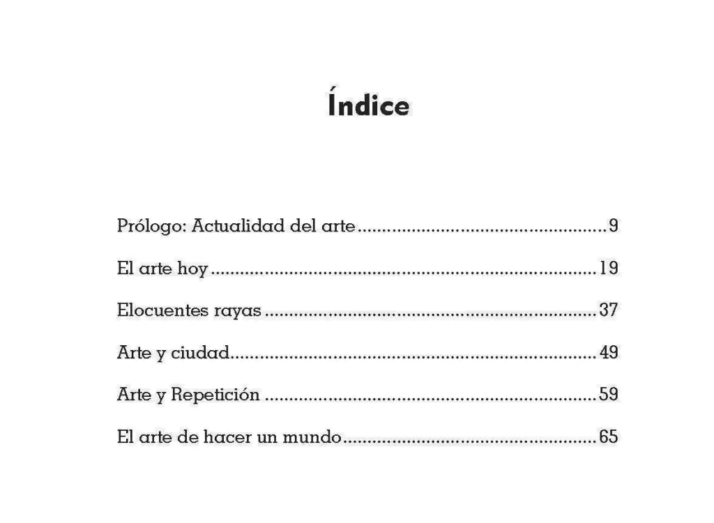 EL ARTE HOY