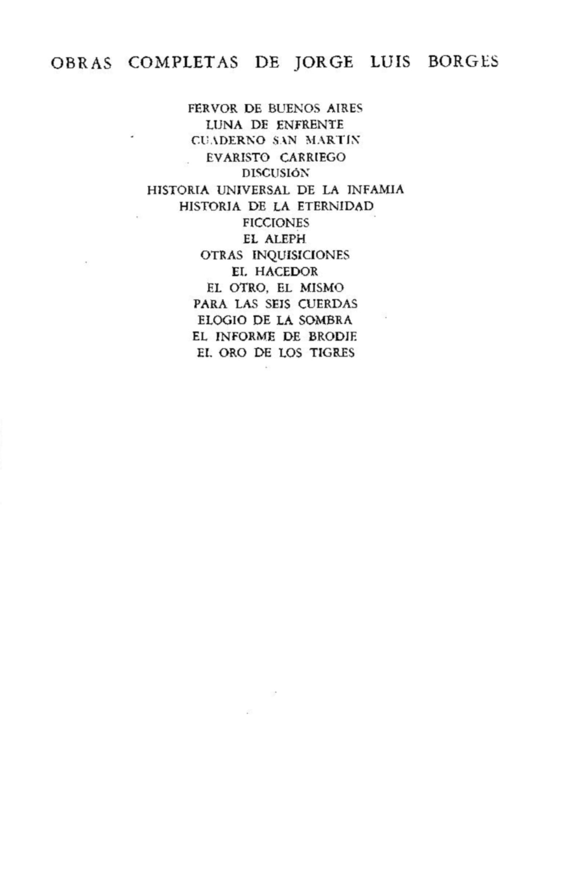 OBRAS COMPLETAS 1923-1972