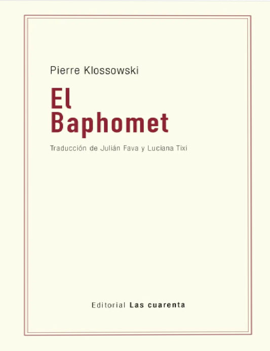 EL BAPHOMET