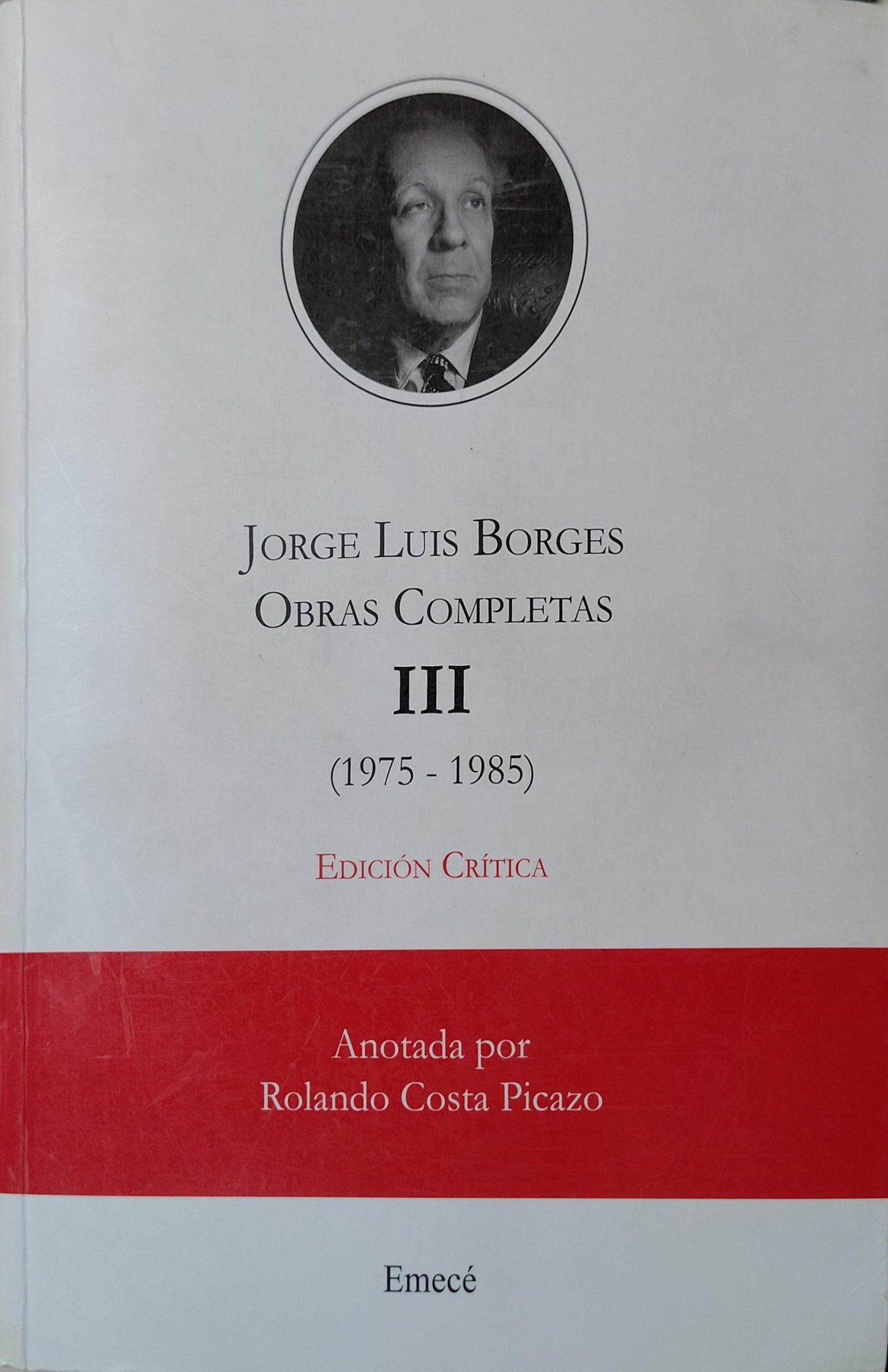 OBRAS COMPLETAS III (1975-1985)