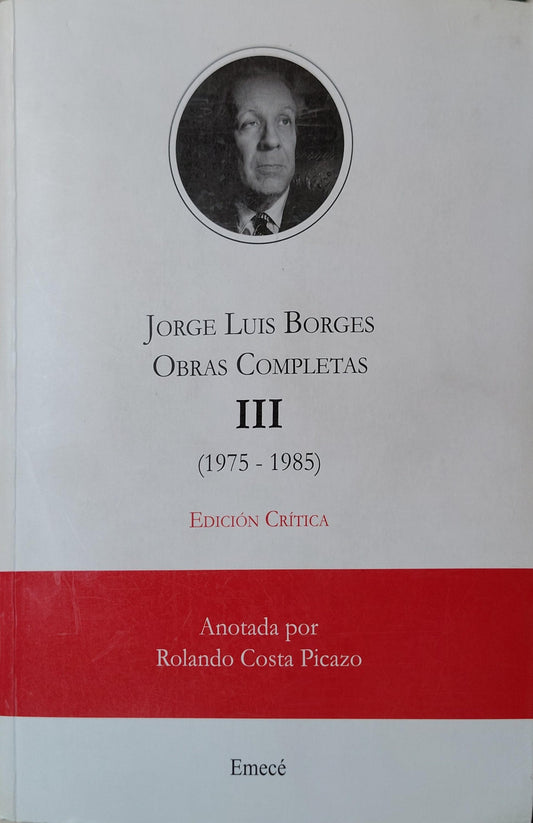 OBRAS COMPLETAS III (1975-1985)