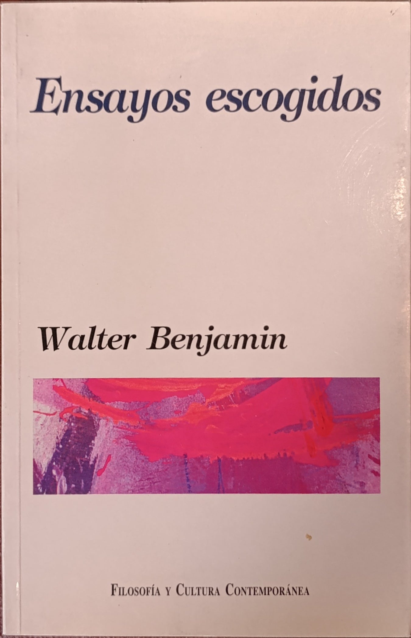 ENSAYOS ESCOGIDOS-BENJAMIN