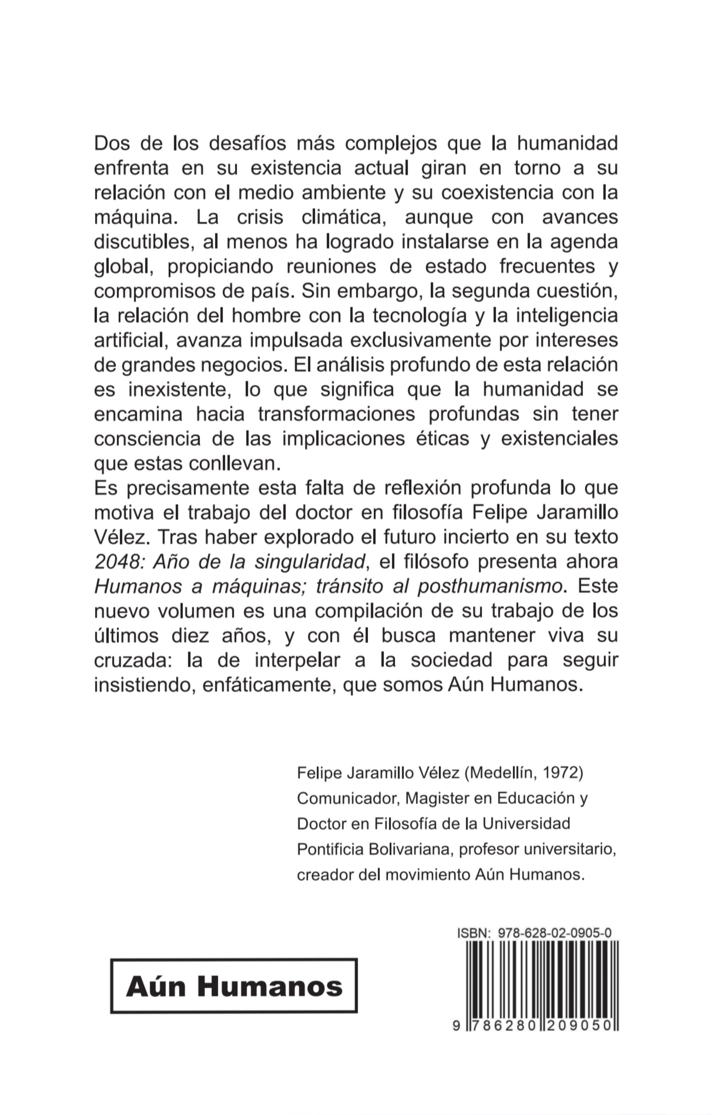 HUMANOS A MÁQUINAS tránsito hacia lo posthumano