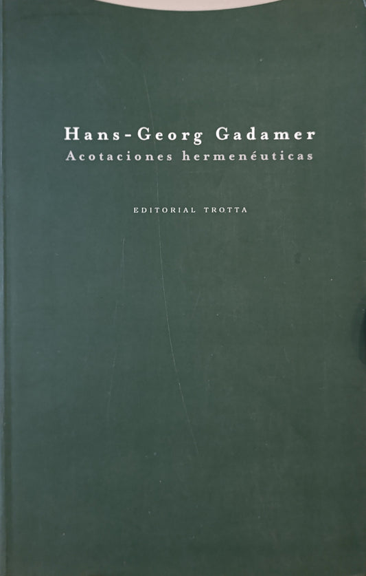 ACOTACIONES HERMENEUTICAS