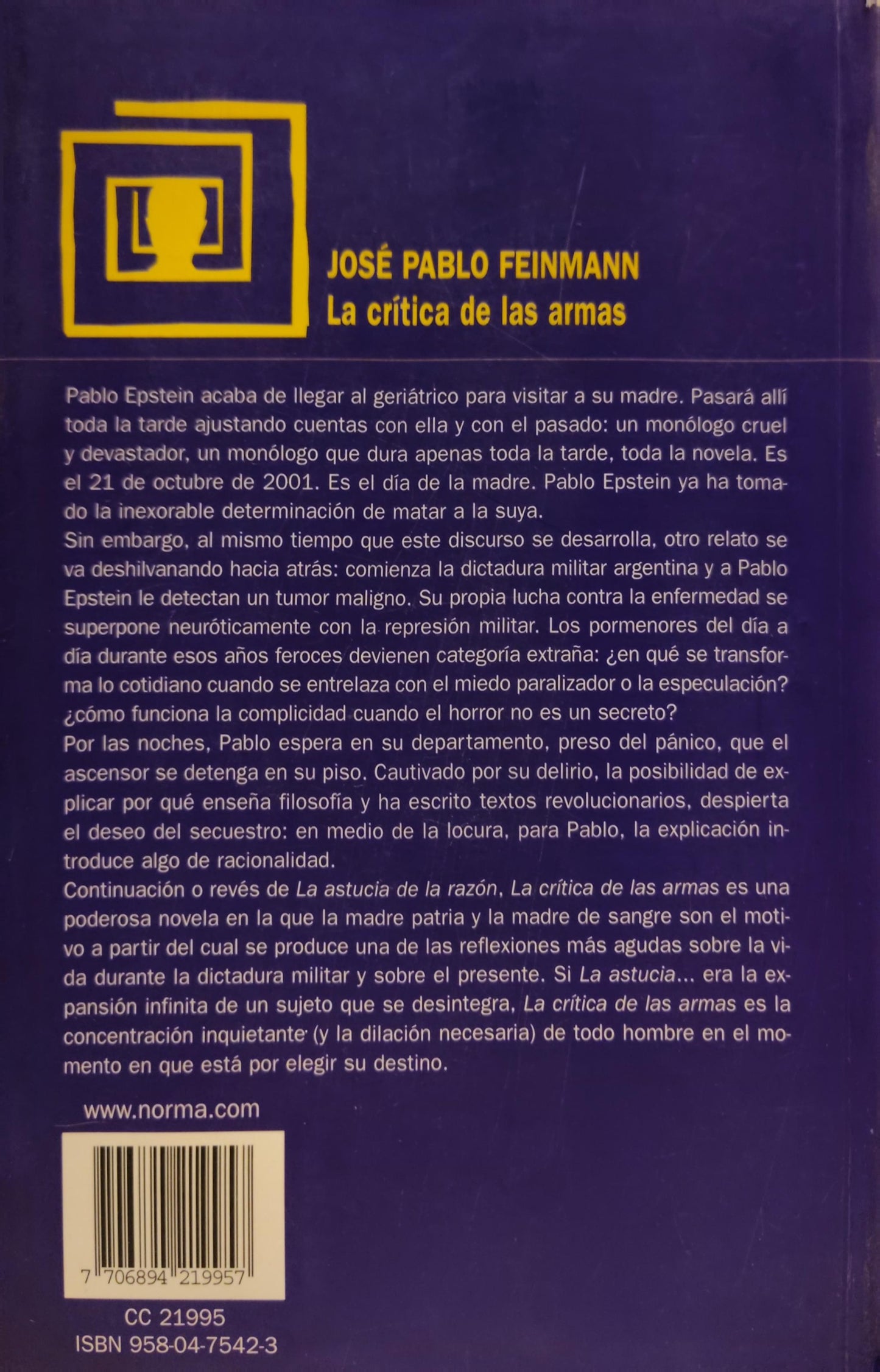 LA CRÍTICA DE LAS ARMAS