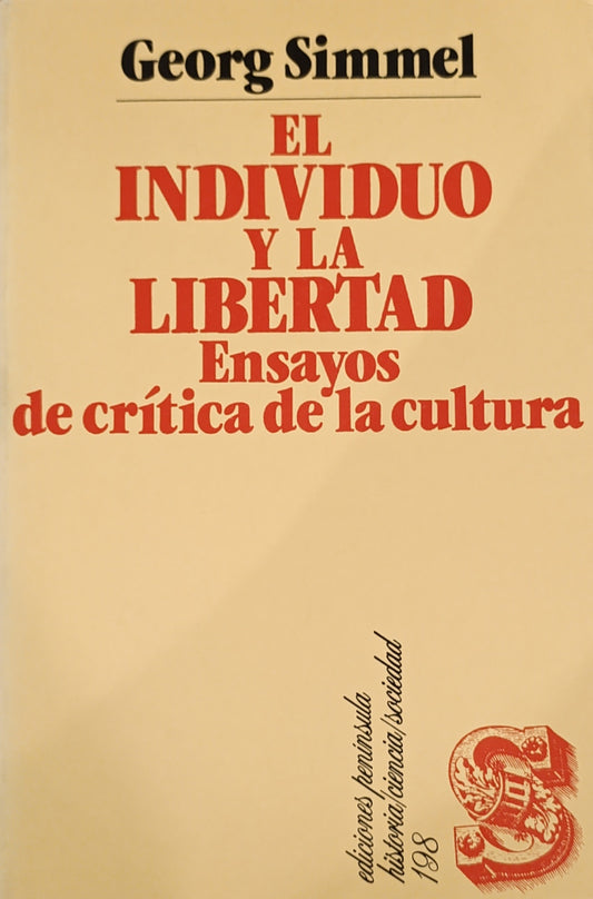 EL INDIVIDUO Y LA LIBERTAD