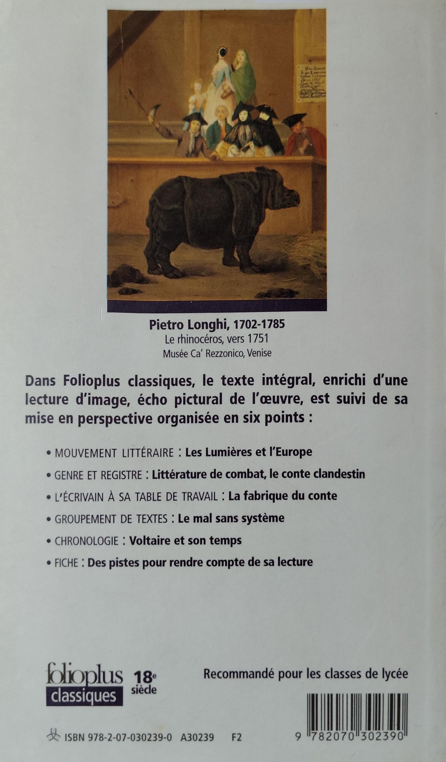 CANDIDE ou l'Optimisme