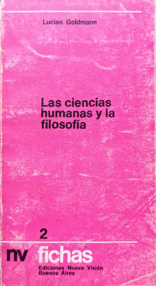 LAS CIENCIAS HUMANAS Y LA FILOSOFÍA