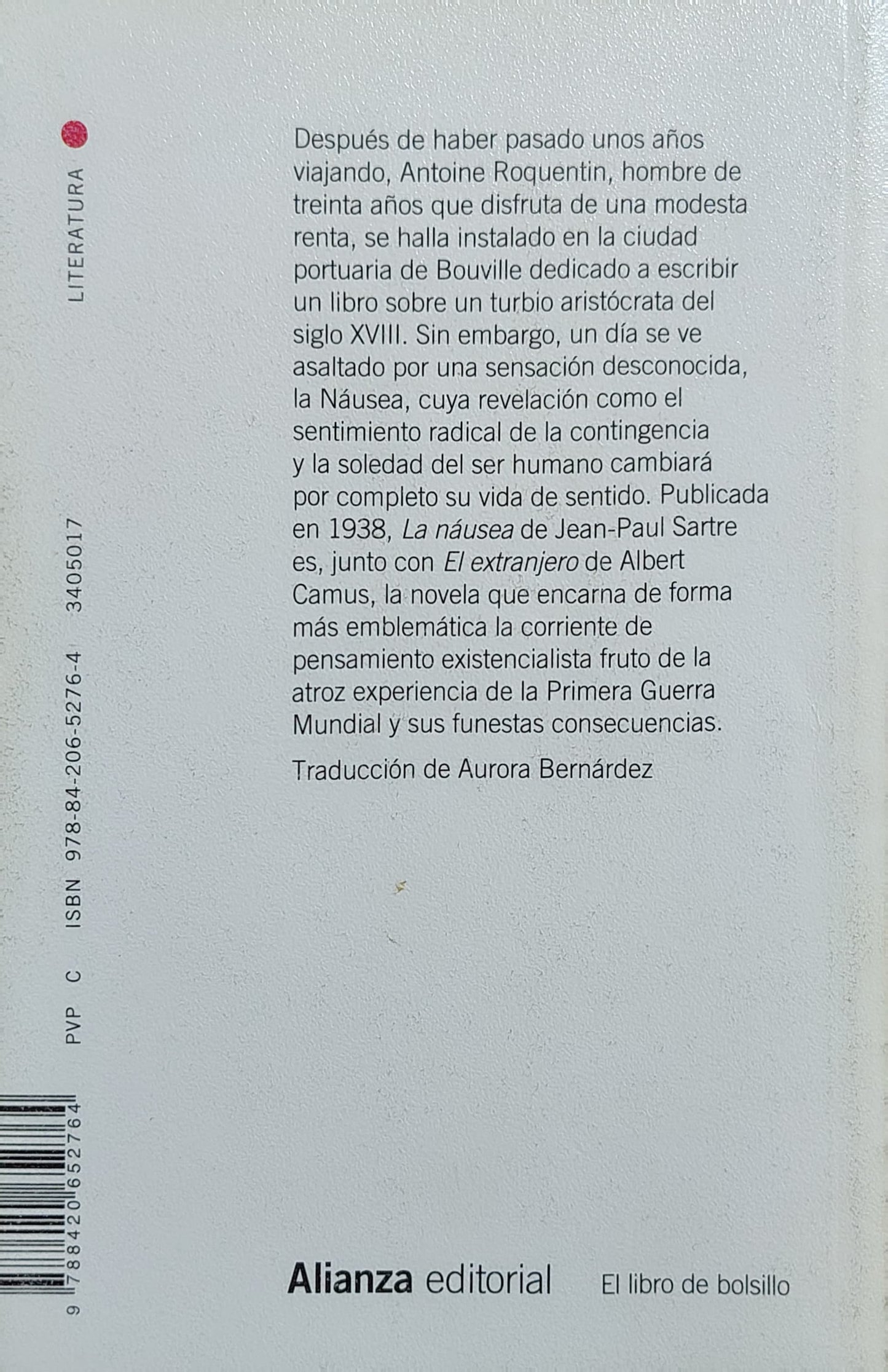 LA NÁUSEA