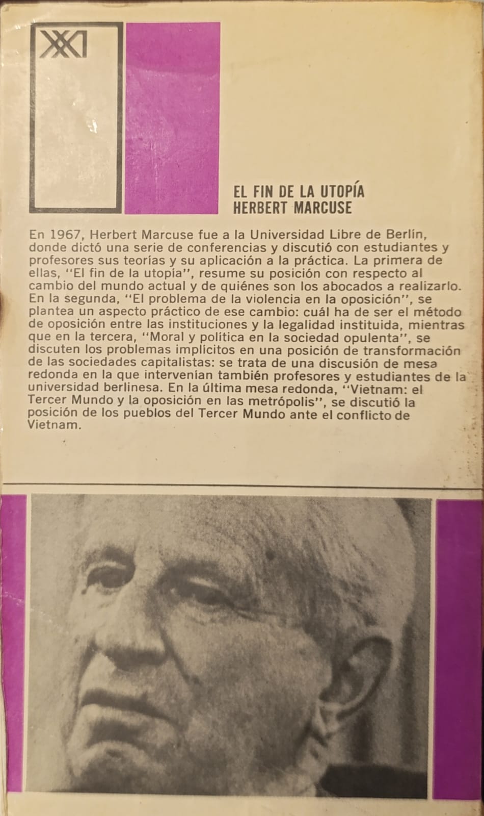 EL FIN DE LA UTOPÍA