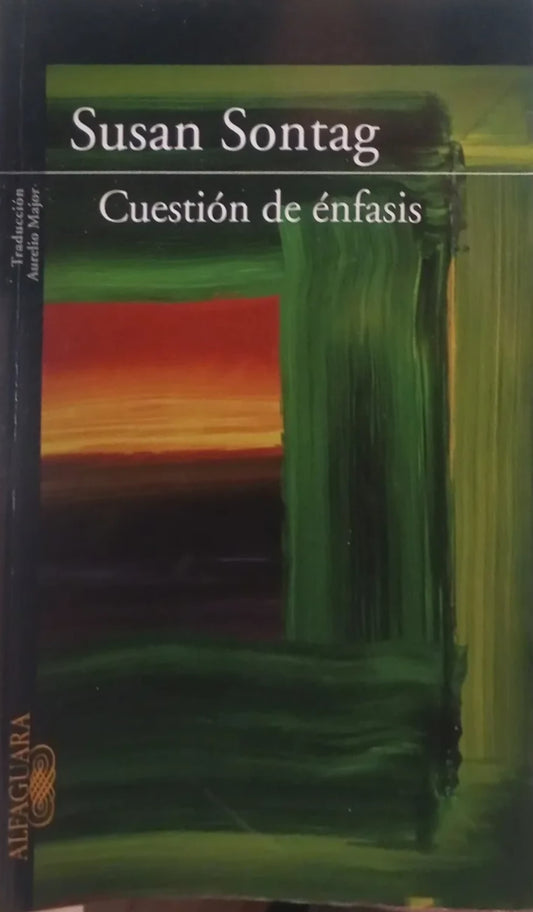 CUESTIÓN DE ENFASIS